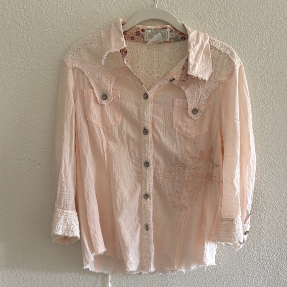 Mur Mur Tops - Mur Mur Button Up Shirt